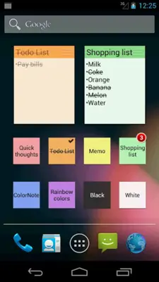 ColorNote Notepad android App screenshot 2